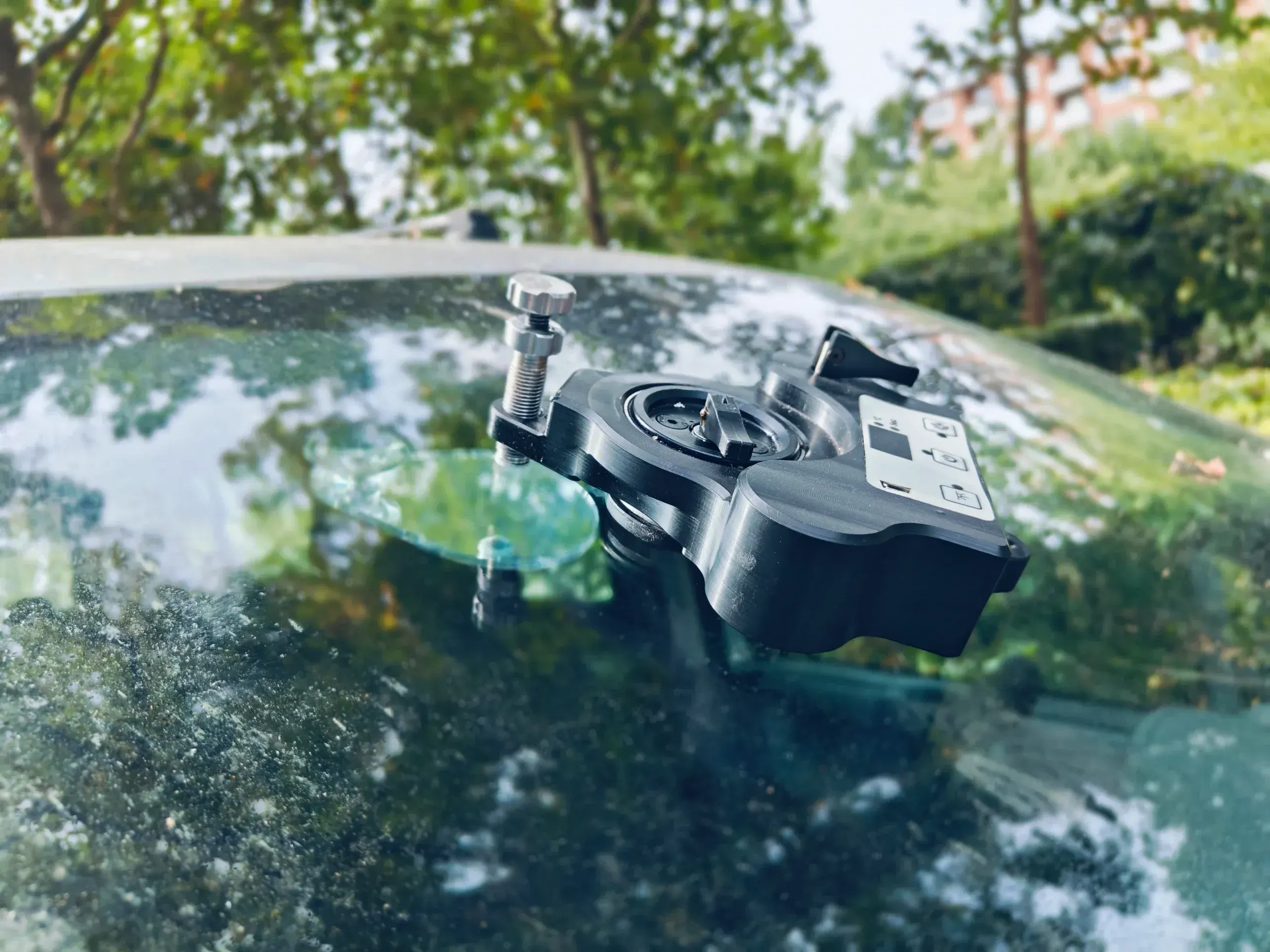 Autoglas reparationsudstyr til bilruder.